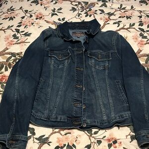 Torrid Size 2 Dark Blue Jean Jacket